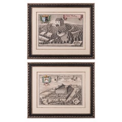 Michael Wening - German Manor House Engravings - A Pair