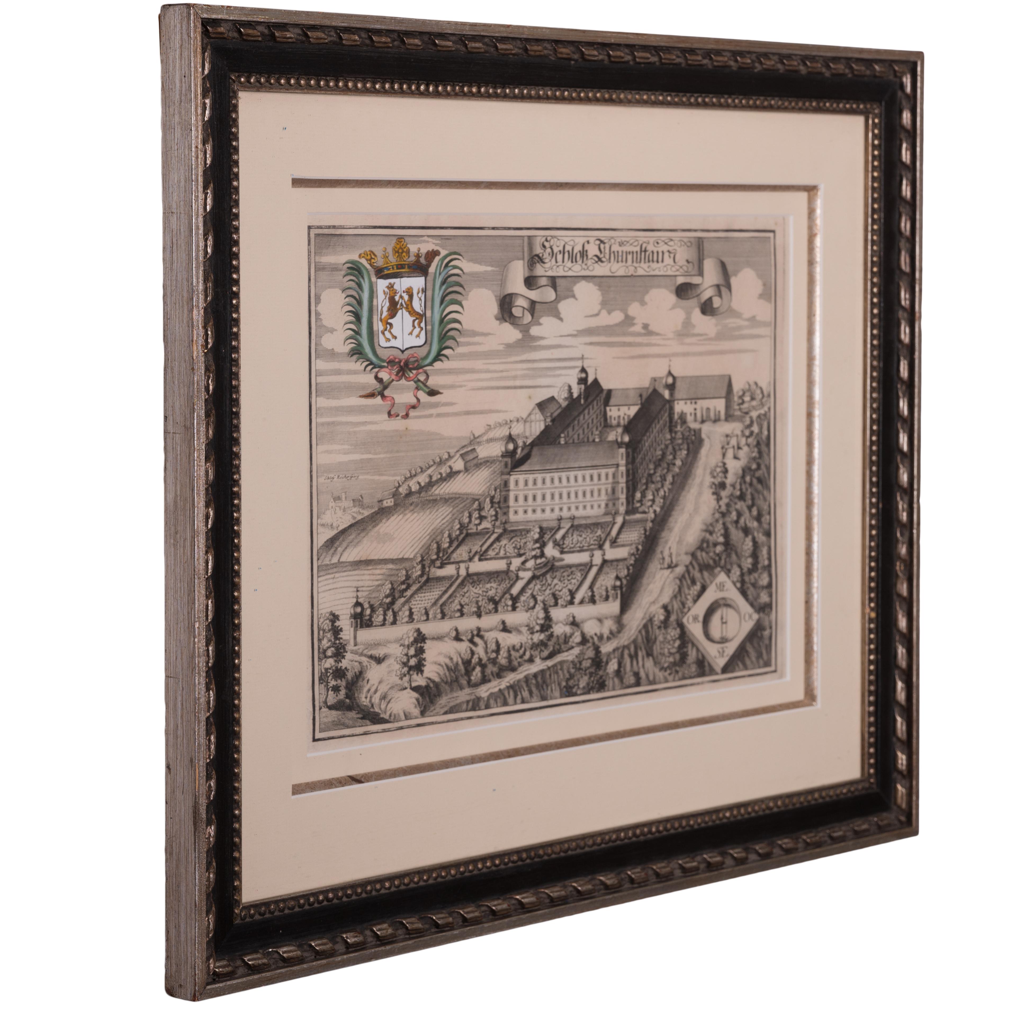 Michael Wening – Deutsche Manschettenknöpfe für Herrenhaus – Ein Paar (Glas) im Angebot