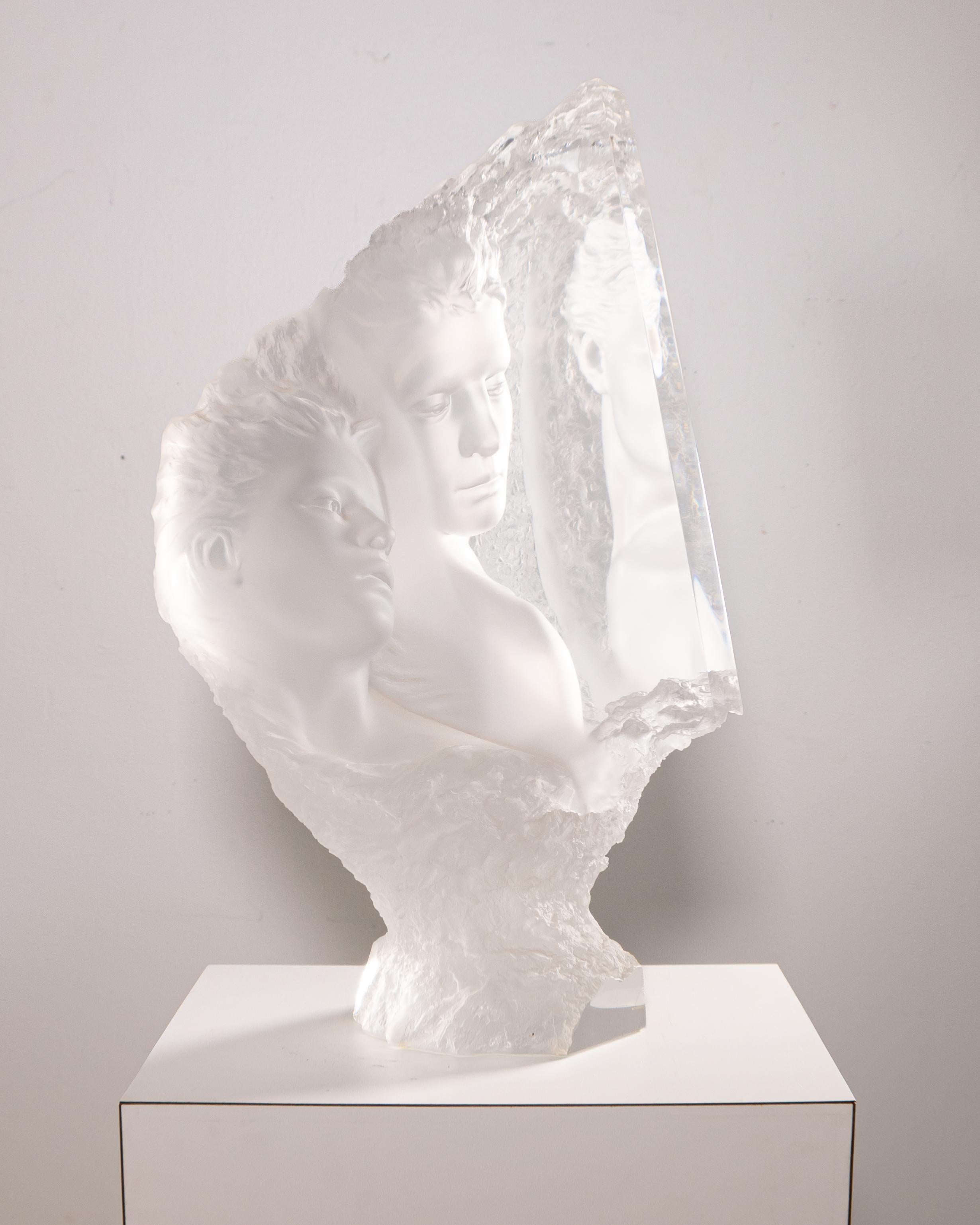 An ethereal acrylic sculptured called 
