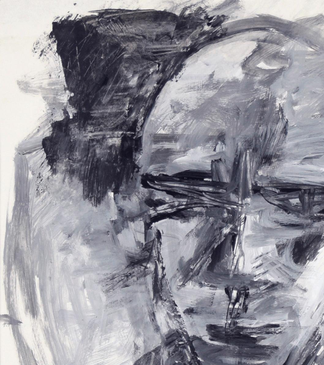 Self-Portrait di un artista dell'espressionismo astratto in vendita 2