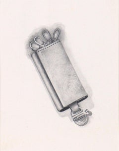 Clutch for Keys - Realistische Illustration von Michael Eggleston