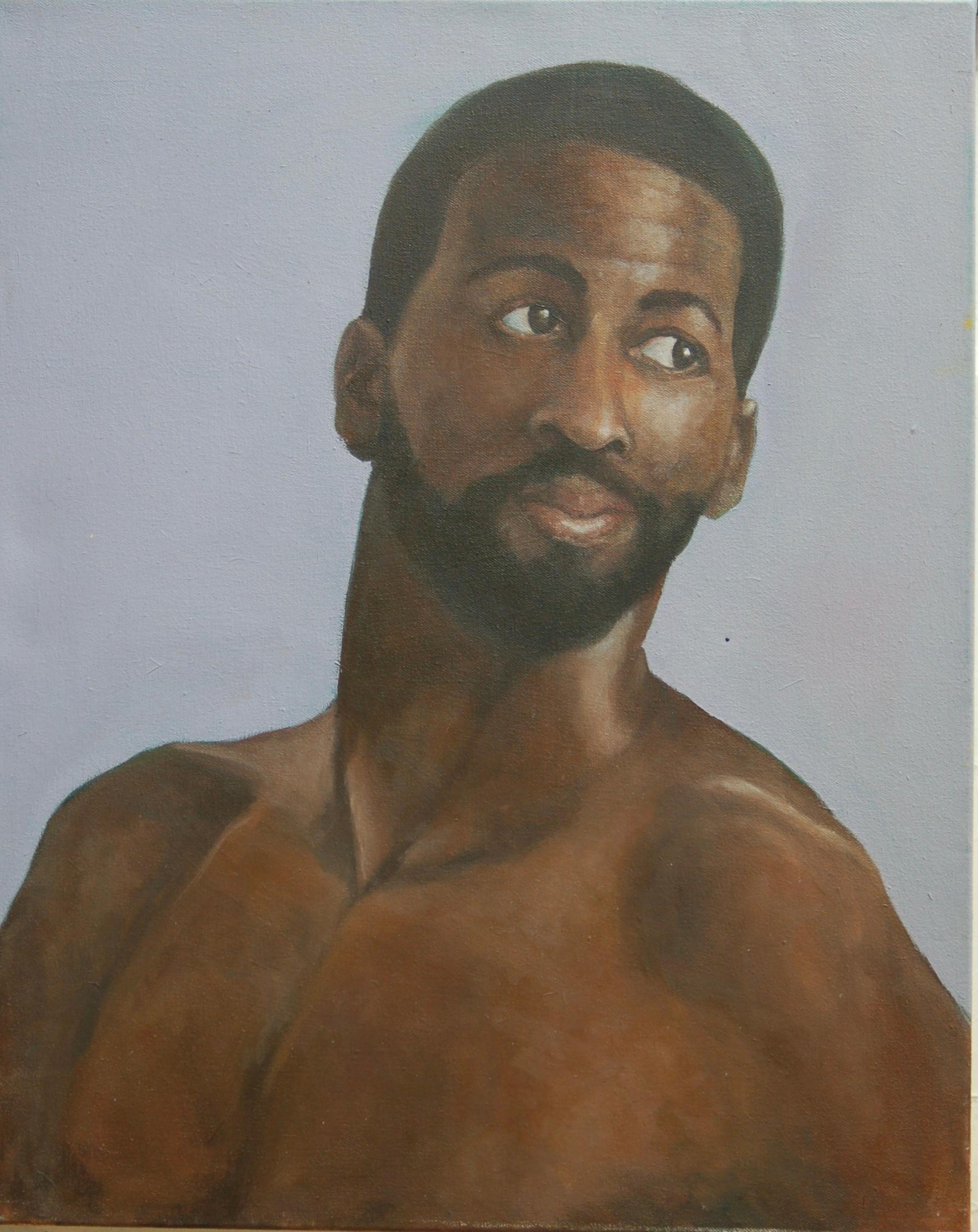 Michael Wilson Portrait Painting - Male Model