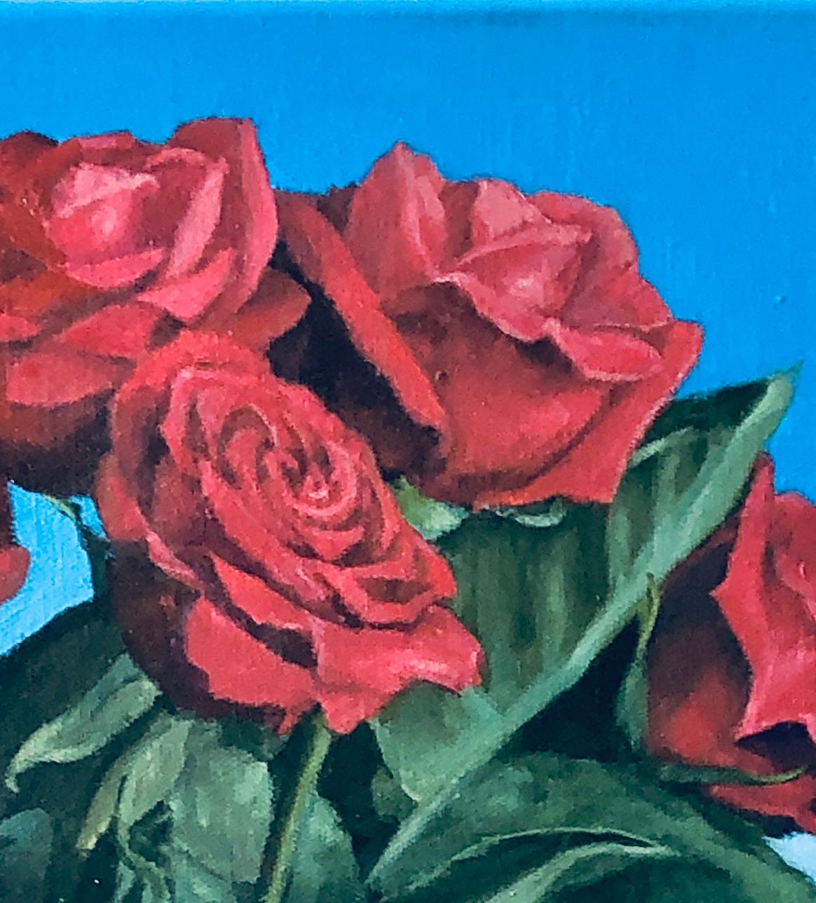 Rose per Rene His - Painting di Michael Wilson
