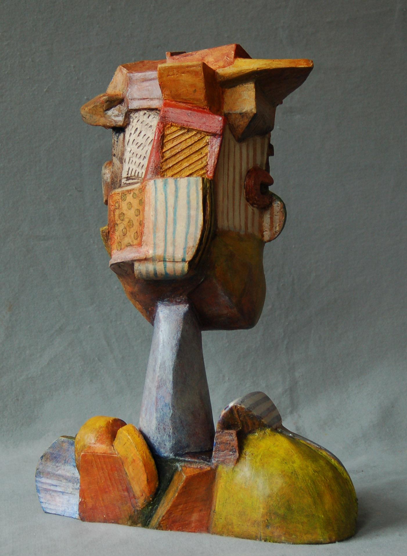Thoroughly Modern Man - Contemporary Sculpture by Michael Wilson