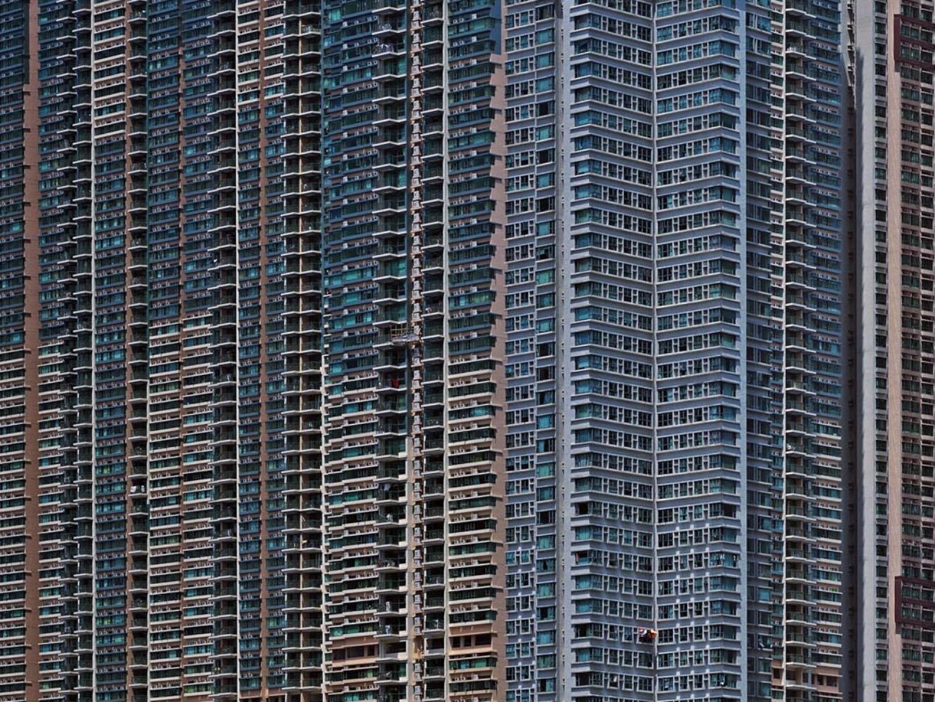 Architektonisches Density #57 Michael Wolf, Stadt, Wolkenkratzer, Architektur, Kunst im Angebot 2