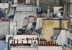 paris roof tops 01 – Michael Wolf, City, Colour, Paris, Photography, Abstract