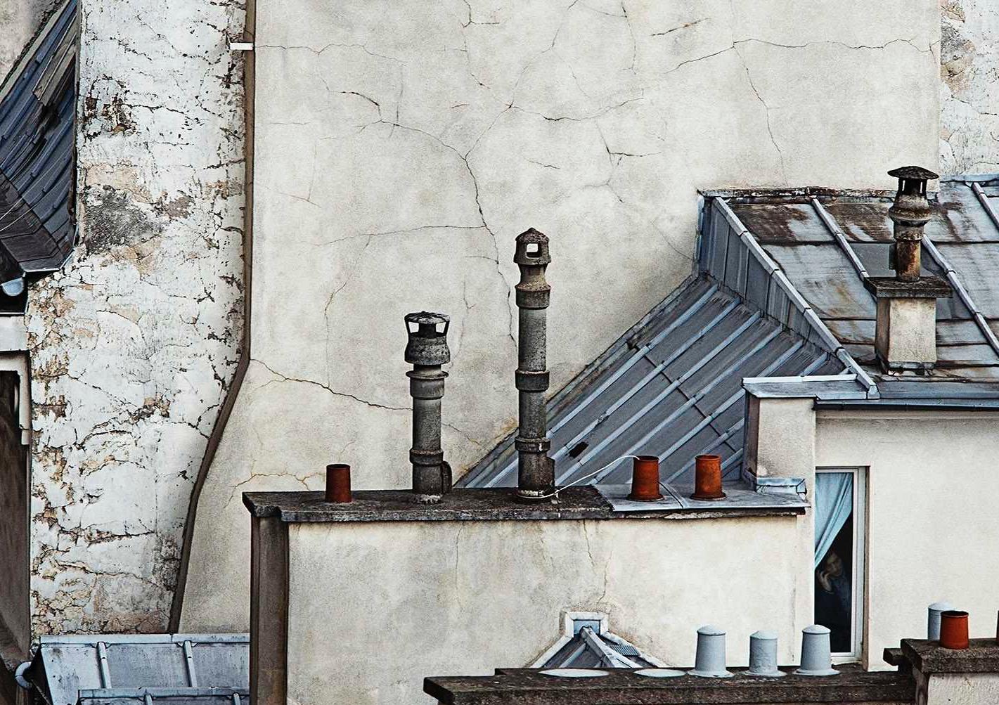paris roof tops 05 – Michael Wolf, City, Colour, Paris, Photography, Abstract For Sale 2
