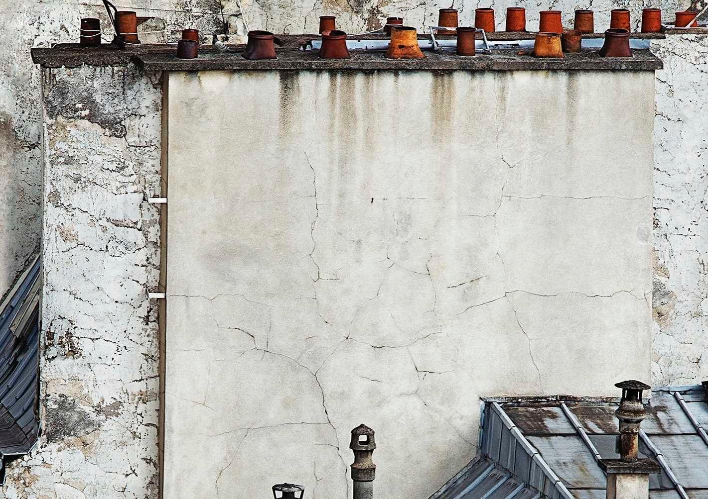 paris Dachplatten 05 Michael Wolf, Stadt, Farbe, Paris, Fotografie, Abstrakt im Angebot 3