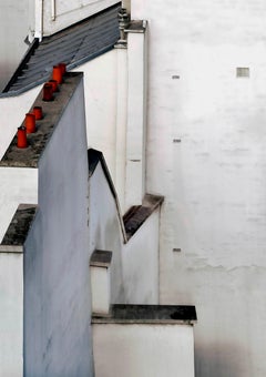 paris roof tops 07 – Michael Wolf, City, Colour, Paris, Photography, Abstract