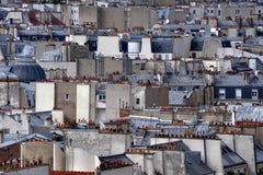 paris roof tops 17 – Michael Wolf, City, Colour, Paris, Photography, Abstract