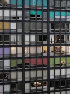 Transparent City #87B – Michael Wolf, Chicago, USA, City, Rooftops, Skyscraper