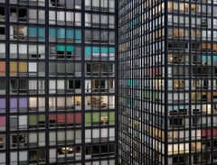 Transparent City #87B – Michael Wolf, Chicago, USA, City, Rooftops, Skyscraper