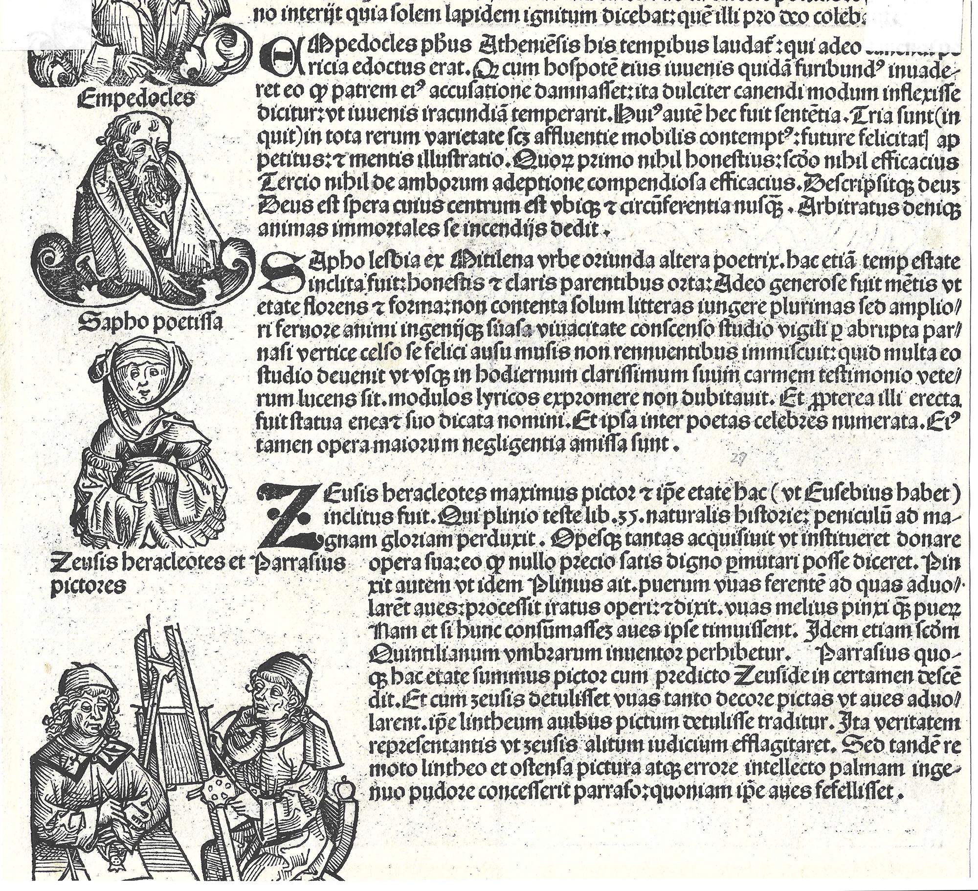 Tolosa (Toulouse); Leaf LXXI from Hartmann Schedel's Nuremberg Chronicle - Print by Michael Wolgemut