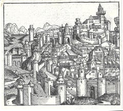 Tolosa (Toulouse); Leaf LXXI from Hartmann Schedel's Nuremberg Chronicle