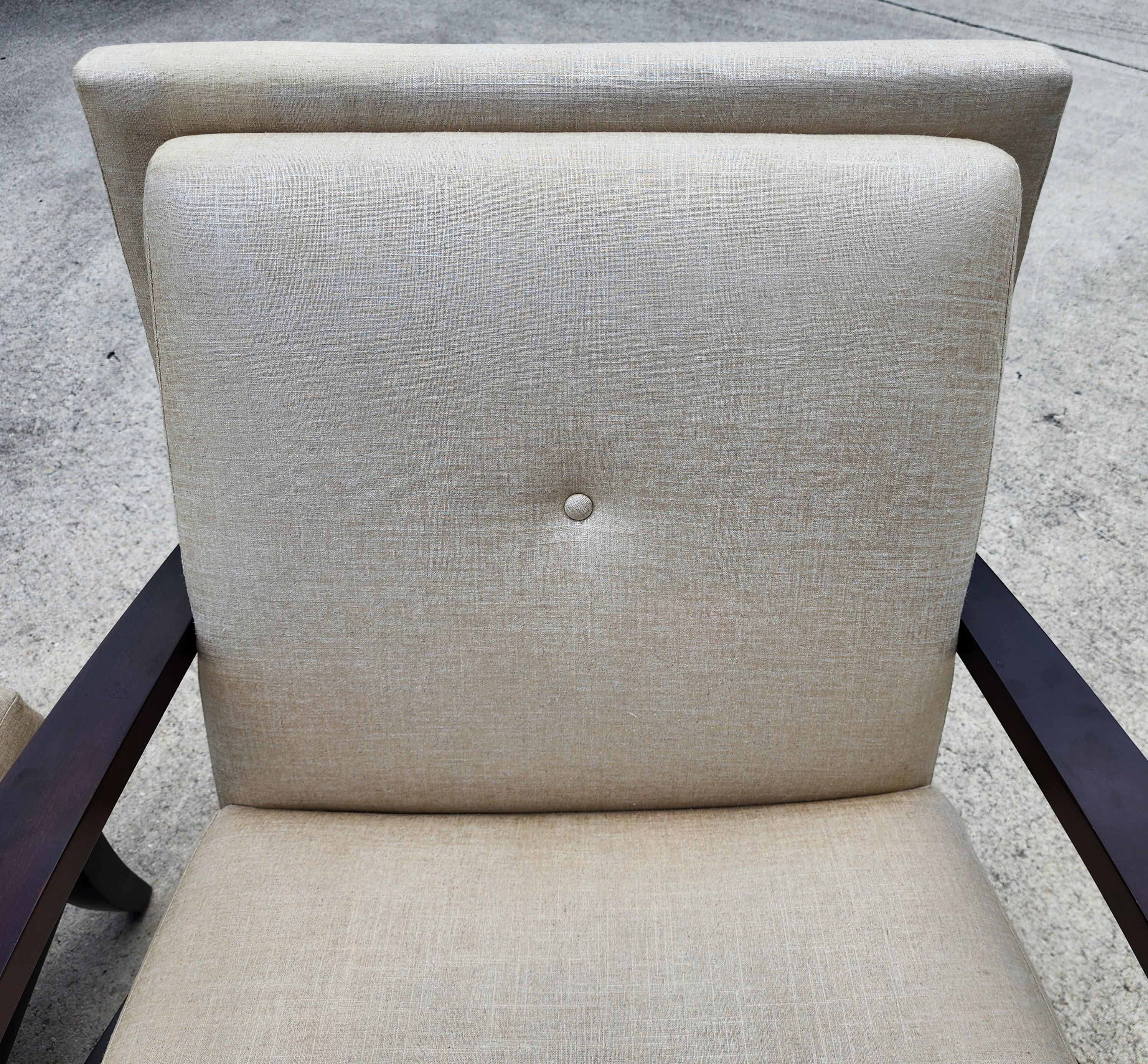 Chaise et pouf Farrah de Michael Wolk en vente 1