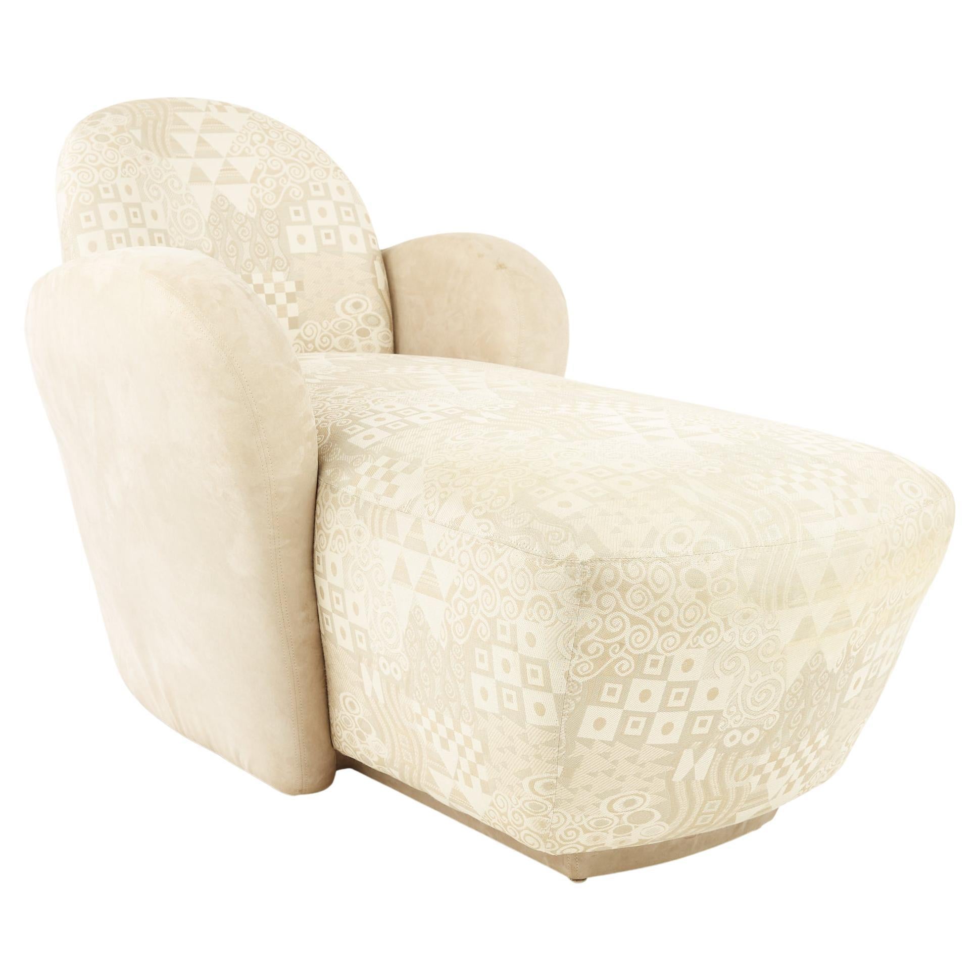 Stunning White Weiman Preview Chaise Lounge For Sale at 1stDibs
