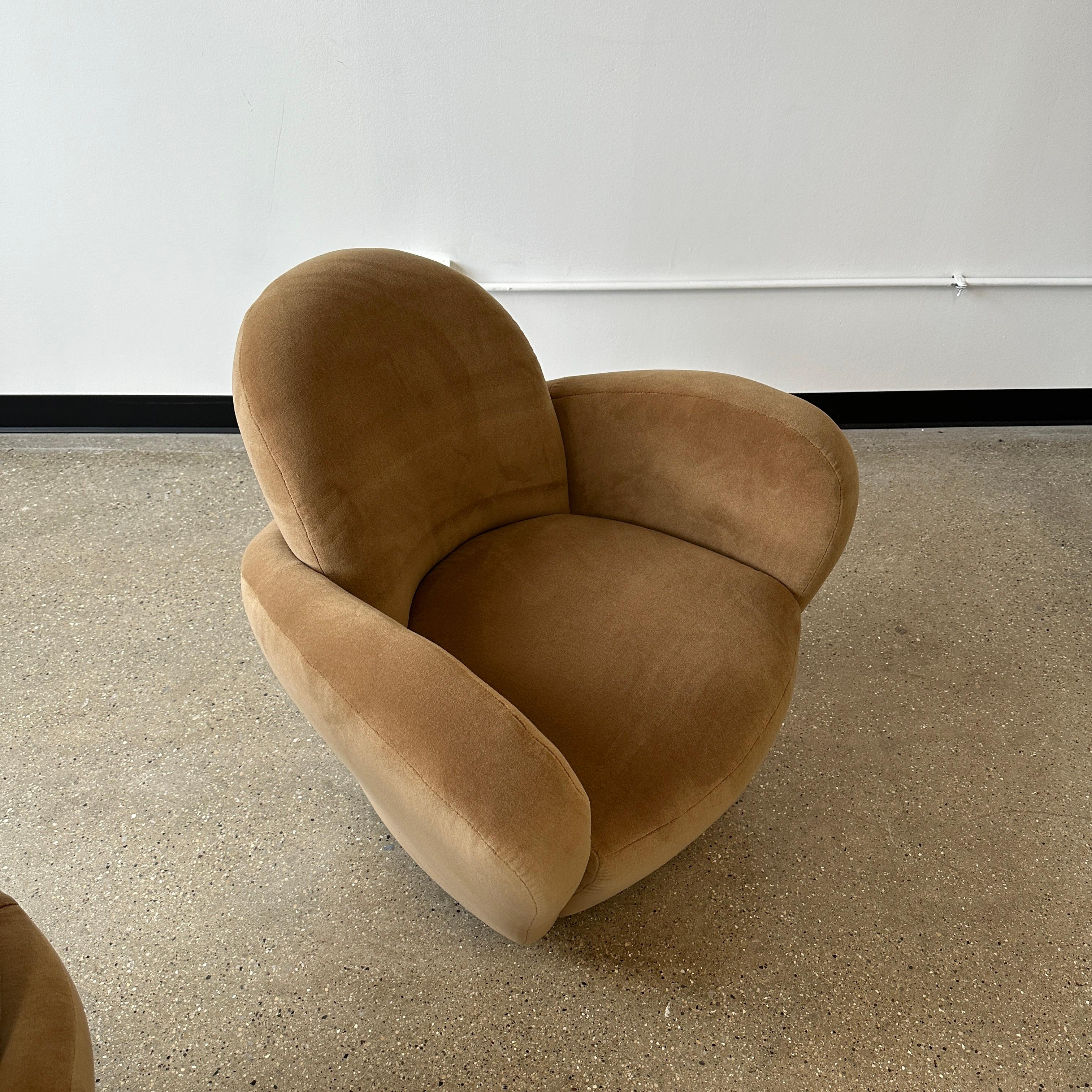 Post-Modern Michael Wolk “Miami” Chairs, a pair For Sale