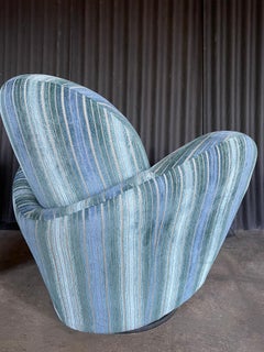 Michael Wolk "Miami" Pair of Swivel Chairs