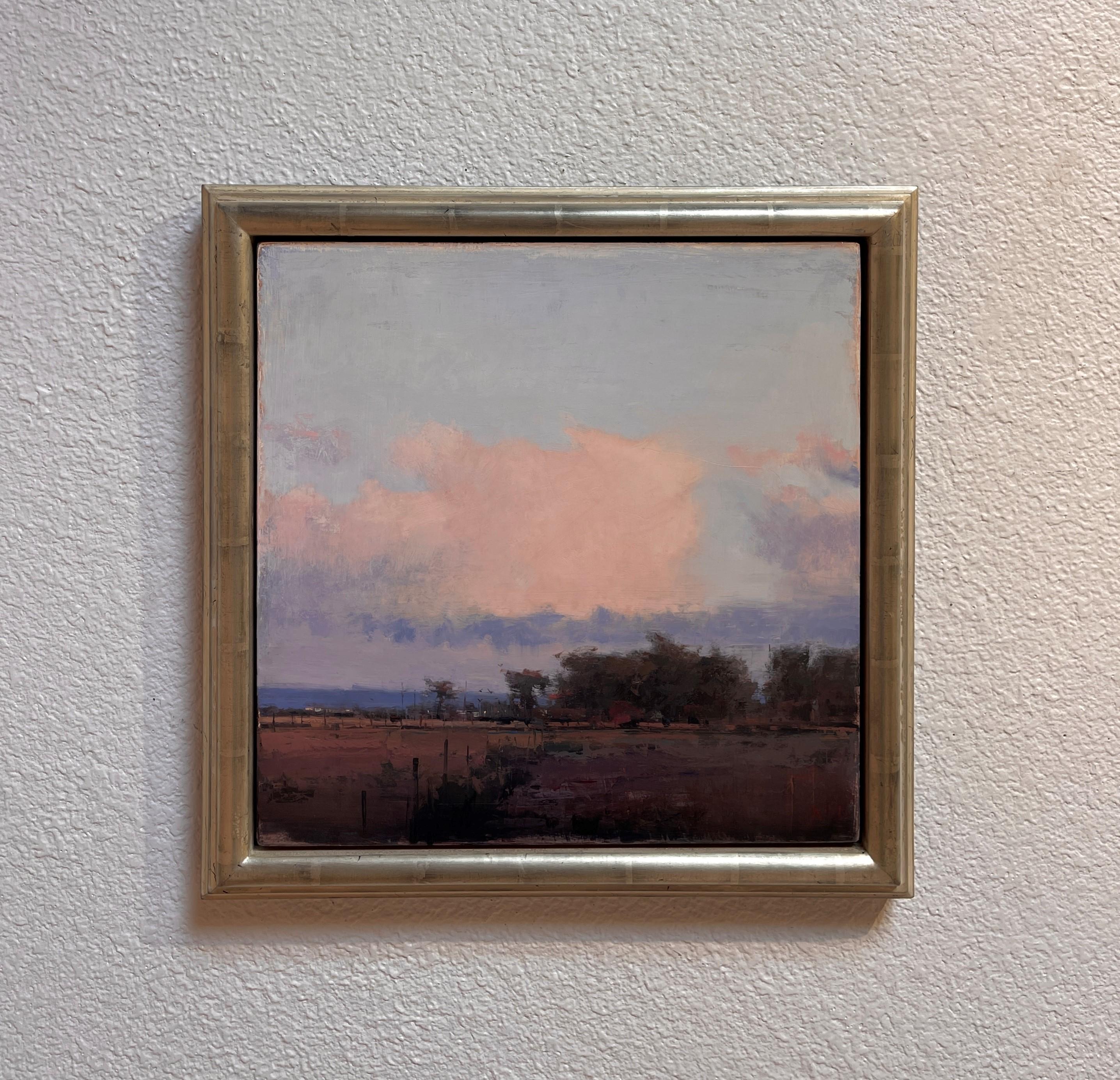 „Dove Creek, Big Sky #3“, Ölgemälde – Painting von Michael Workman