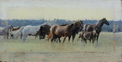 ""Ponies", Ölgemälde