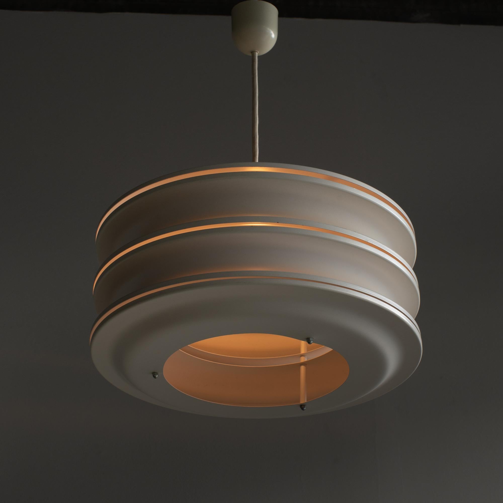 Painted Michael Young pendant lamp Y2K style space age 90s For Sale