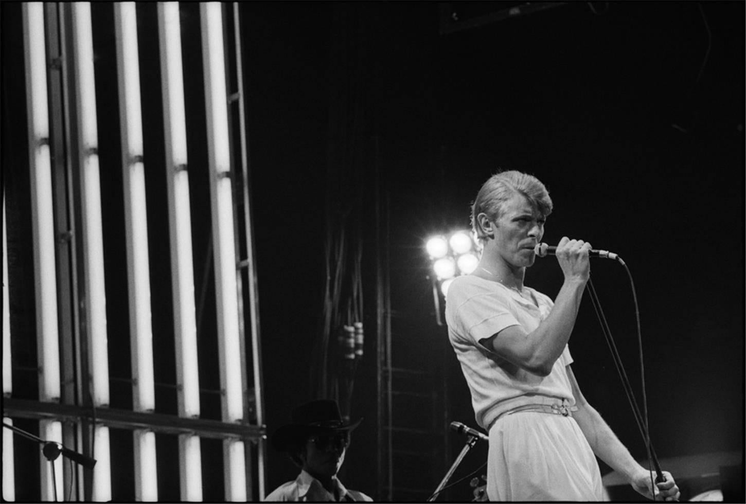 Michael Zagaris Black and White Photograph – owie von David Bowie