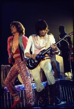 Mick Jagger and Keith Richards 1975