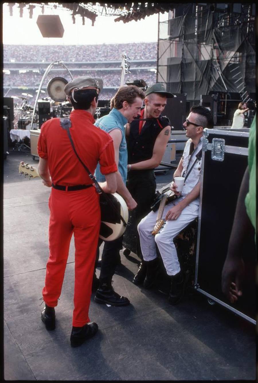 Michael Zagaris Color Photograph - The Clash, Oakland, CA 1982