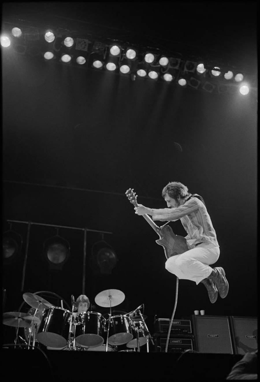 Michael Zagaris Black and White Photograph - The Who, Live at Cow Palace