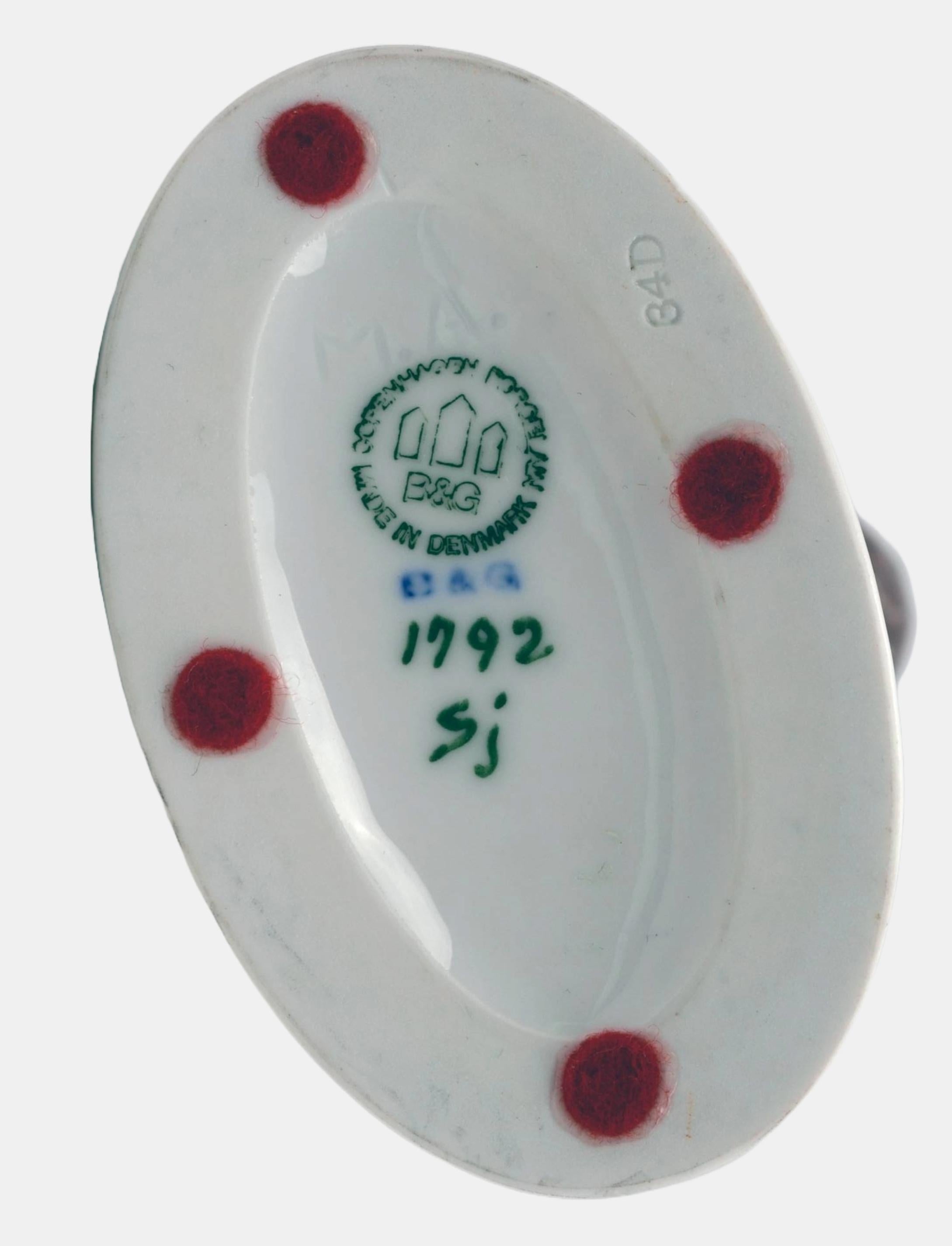 Figura di Bing & Grondahl Ragazzo in piedi con tromba / - La Fanfara - in vendita 1