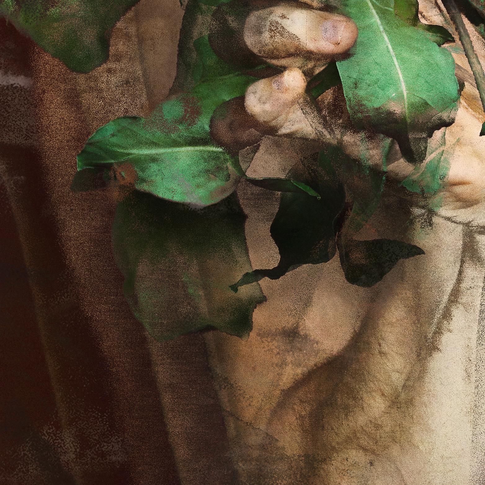 Grasp. From Farbtöne Series - Contemporary Photograph by Michaela Haider