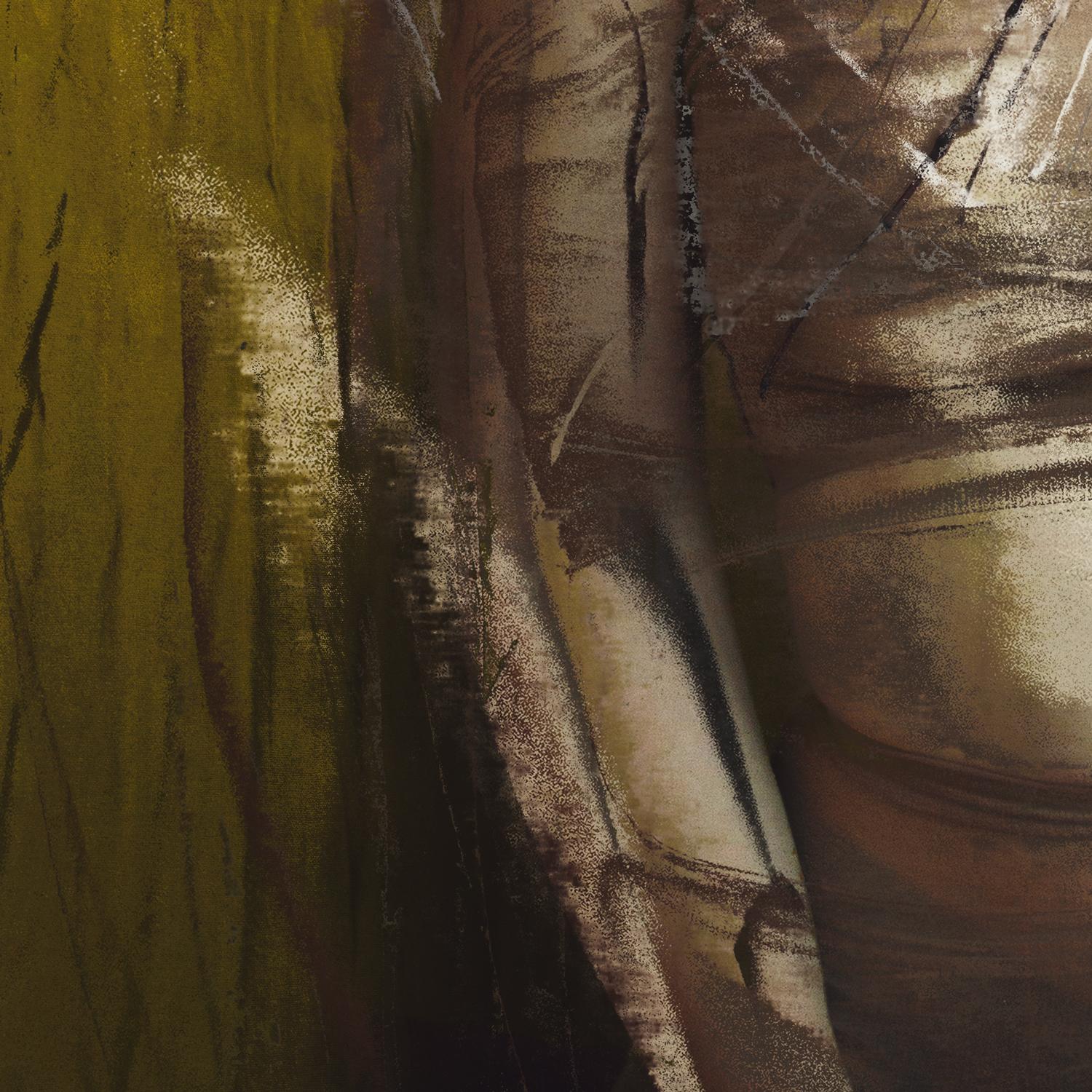 Roots of Recollection. From Farbtöne Series - Contemporary Photograph by Michaela Haider