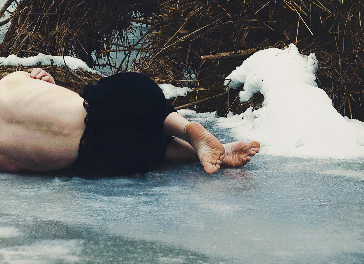 The fragility of all. Color photography - Photograph by Michaela Haider