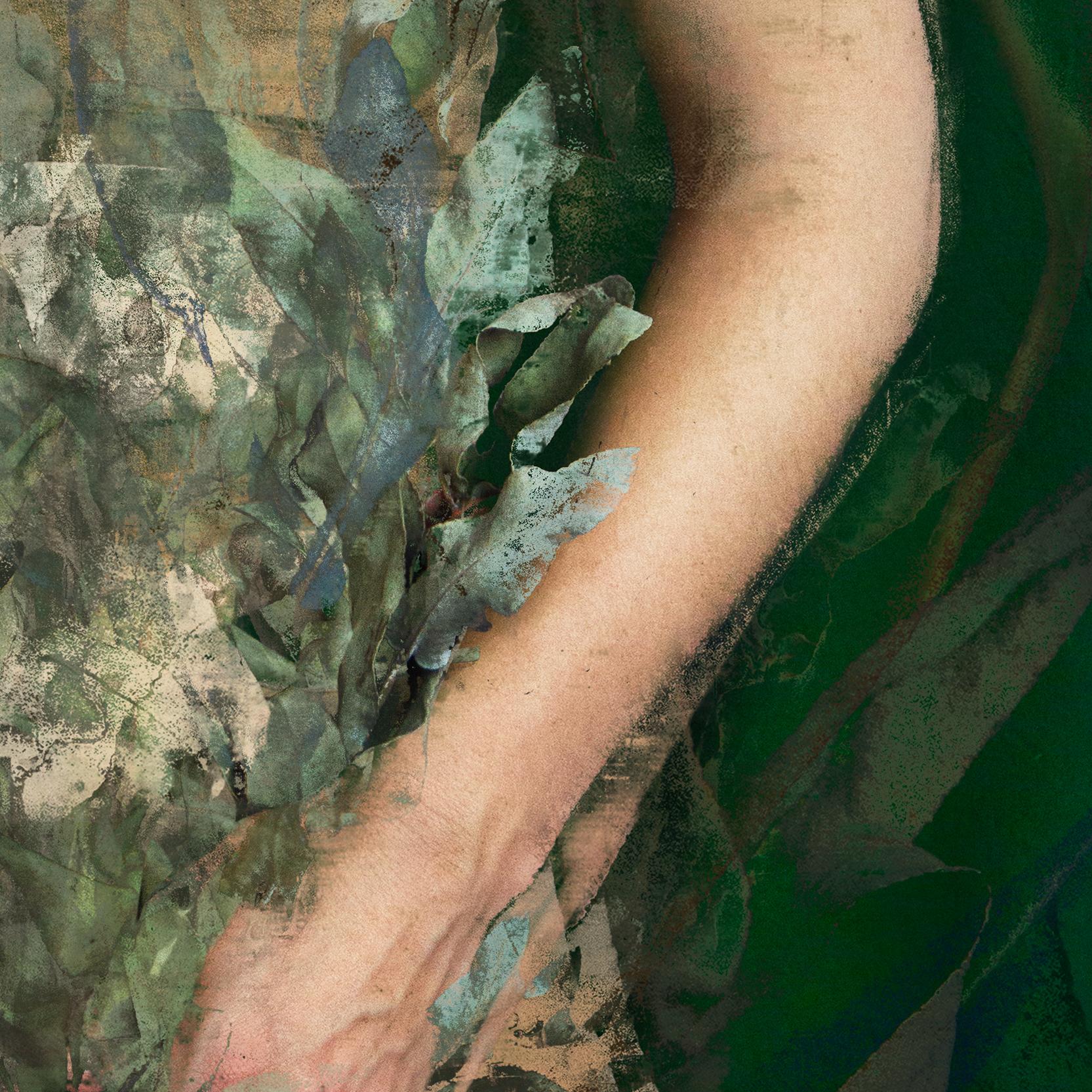 Woraus wir gemacht sind. Aus der Serie Farbtöne (Schwarz), Figurative Photograph, von Michaela Haider