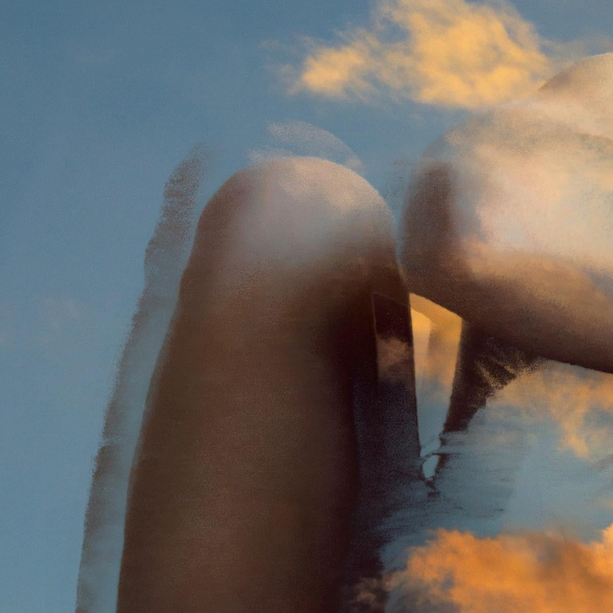 Starting with photographic base elements, such as the figure or the landscape, Haider transforms the scenery into a surreal world through heavy post-production. She uses photographs, that in their essence capture something real, to merge these