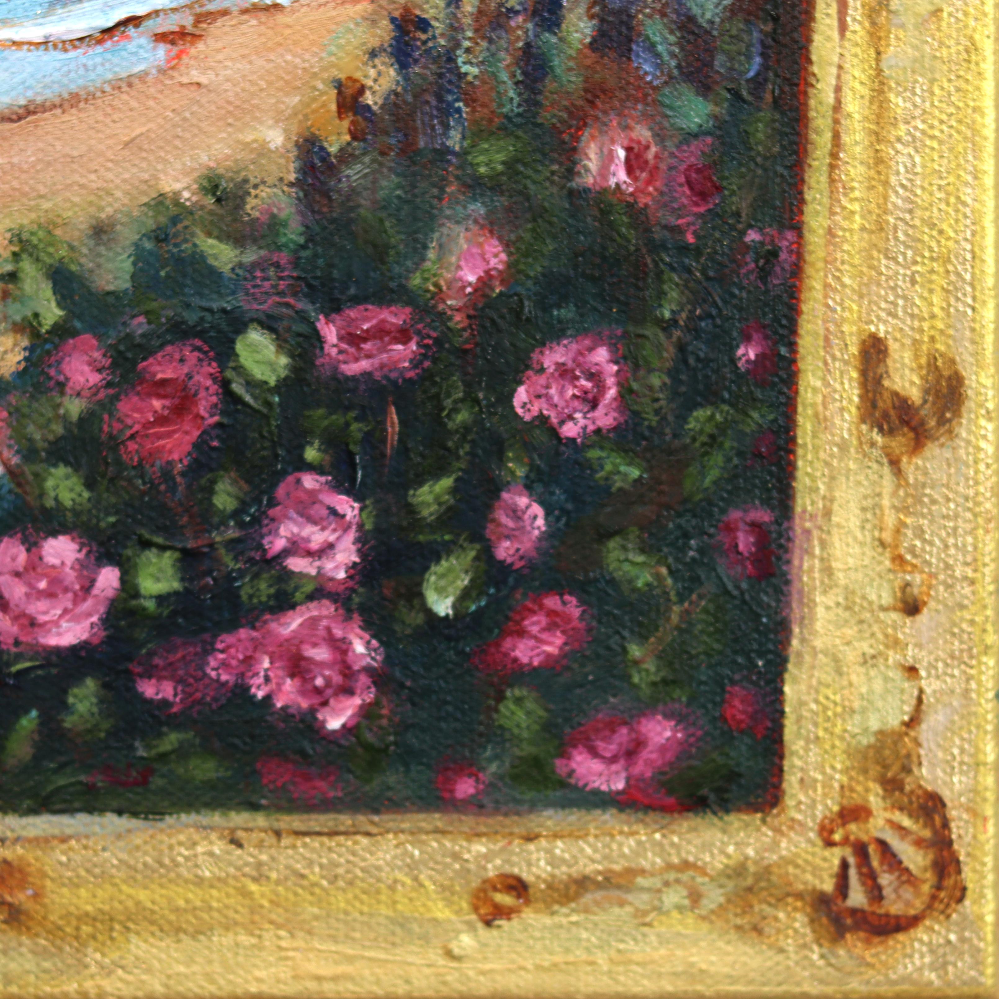 Michaela Jean is an accomplished painter, devoted gardener, and mother from Southern California (USA). Her lifelong passion for art and nature began in childhood, inspired by her grandfather's garden and the Pacific Ocean. In her barn studio,