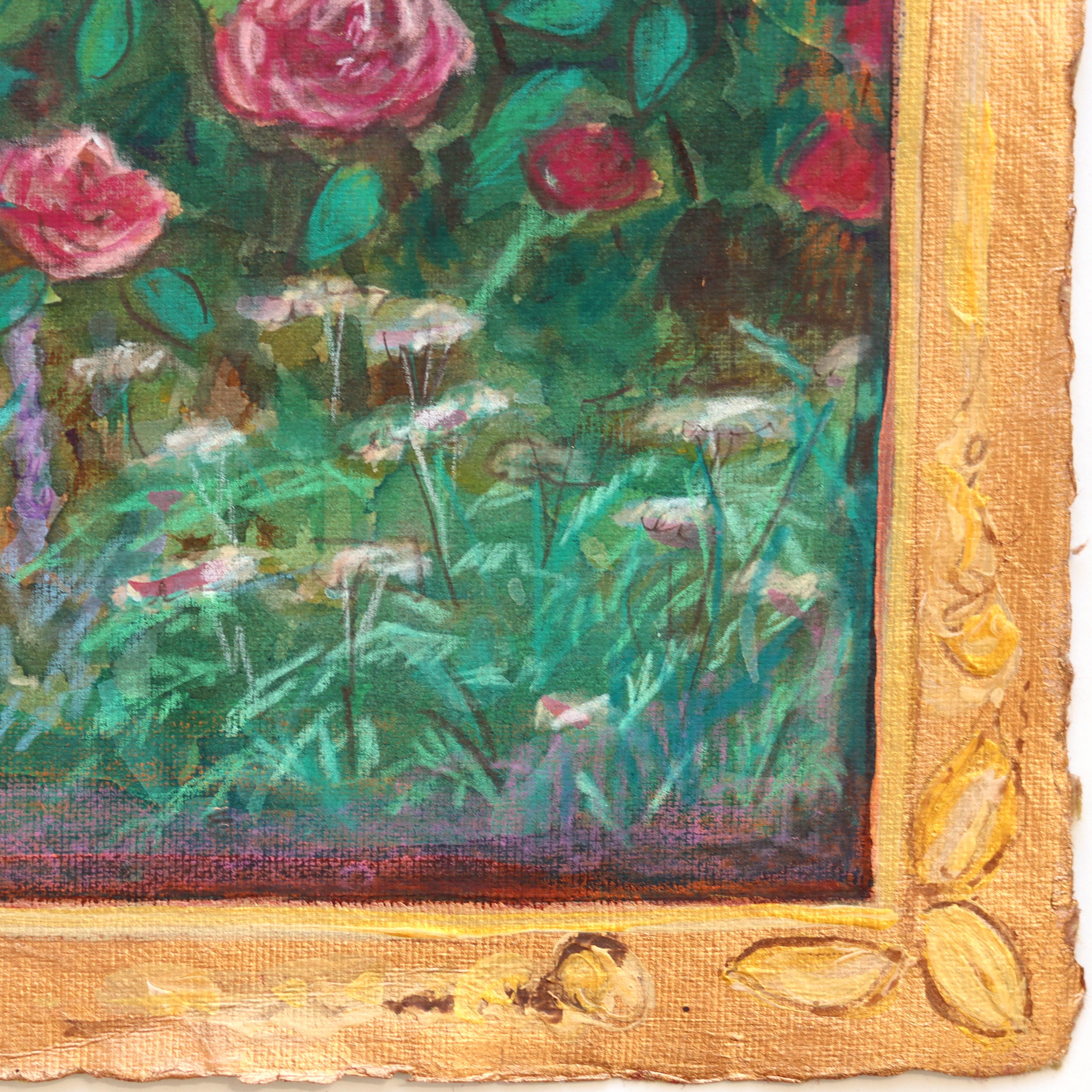 Michaela Jean ist eine begabte Malerin, passionierte Gärtnerin und Mutter aus Südkalifornien (USA). Ihre lebenslange Leidenschaft für Kunst und Natur begann in ihrer Kindheit, inspiriert durch den Garten ihres Großvaters und den Pazifischen Ozean.