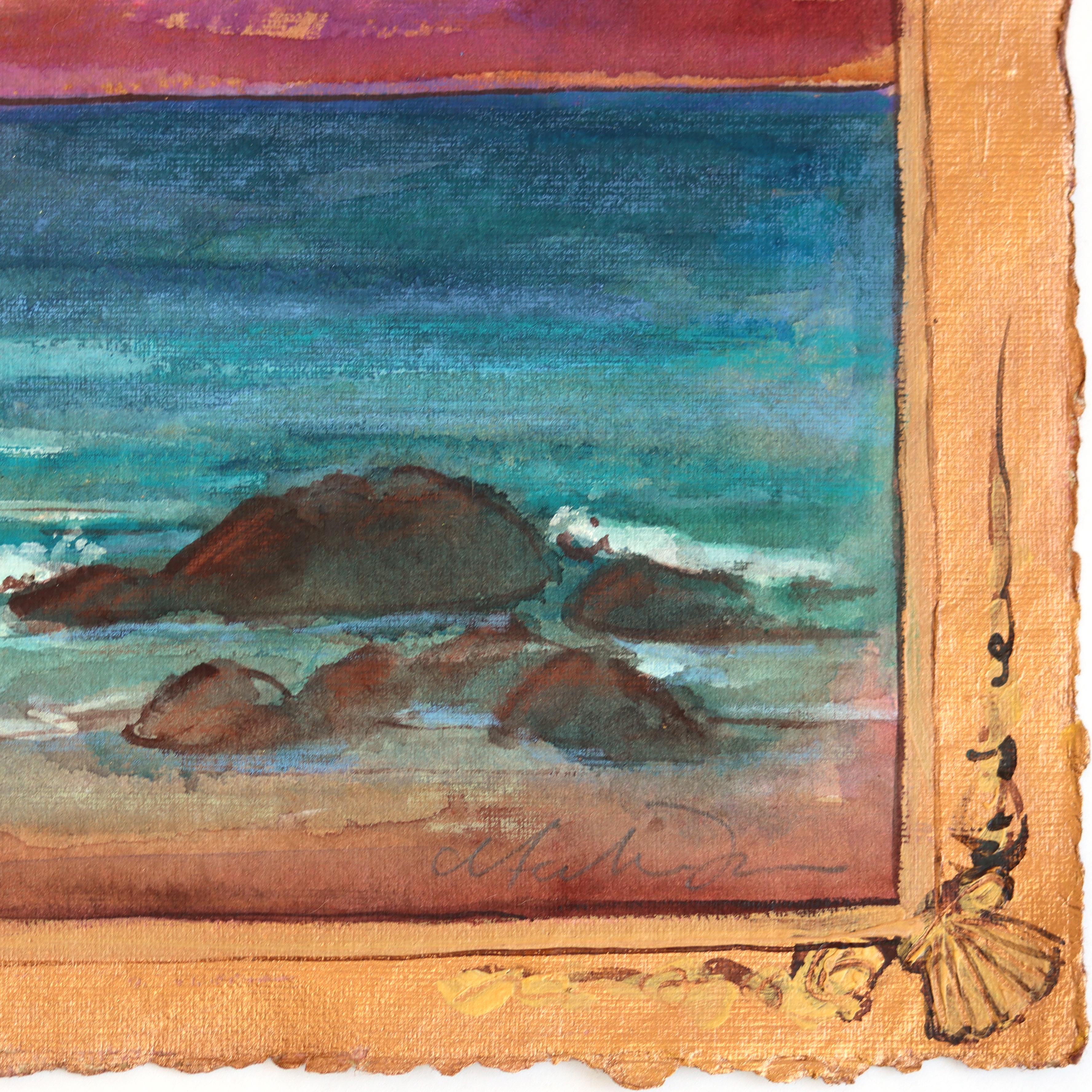 Michaela Jean ist eine begabte Malerin, passionierte Gärtnerin und Mutter aus Südkalifornien (USA). Ihre lebenslange Leidenschaft für Kunst und Natur begann in ihrer Kindheit, inspiriert durch den Garten ihres Großvaters und den Pazifischen Ozean.