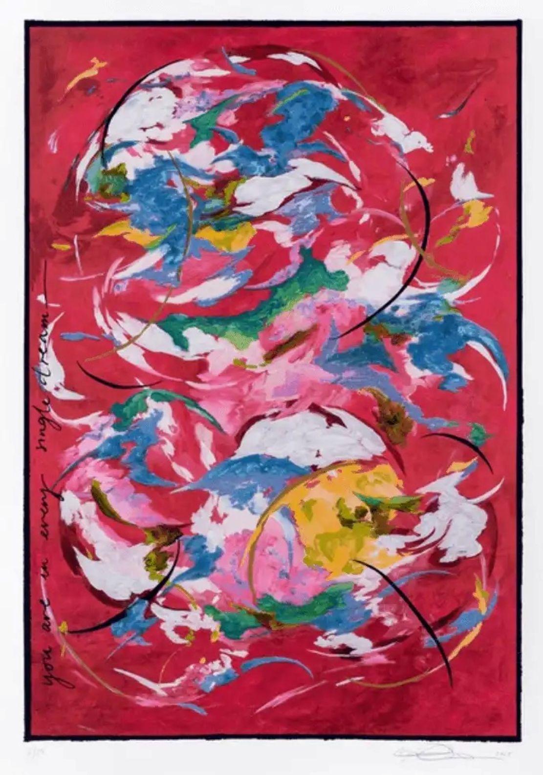 Dream a Little Dream (Hand Finished)

By Michaela Yearwood-Dan

Michaela Yearwood-Dan (b. 1994, London, UK) is a multidisciplinary artist whose vibrant practice encompasses painting, ceramics, works on paper, and site-specific installations. Her
