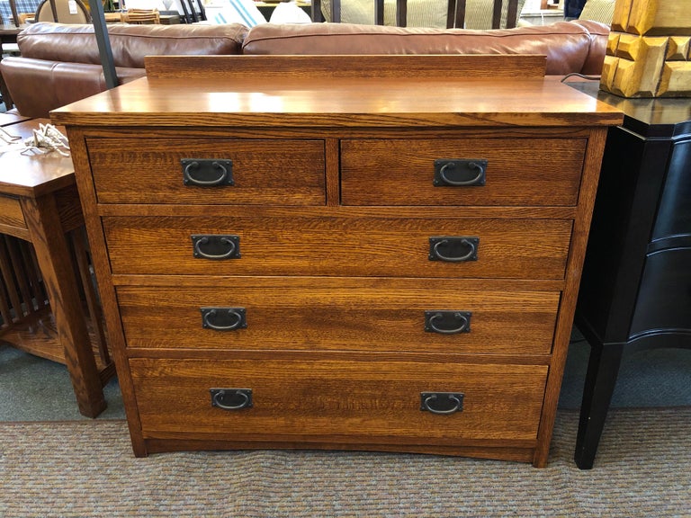 Michaels Furniture Mission Dresser For Sale at 1stDibs