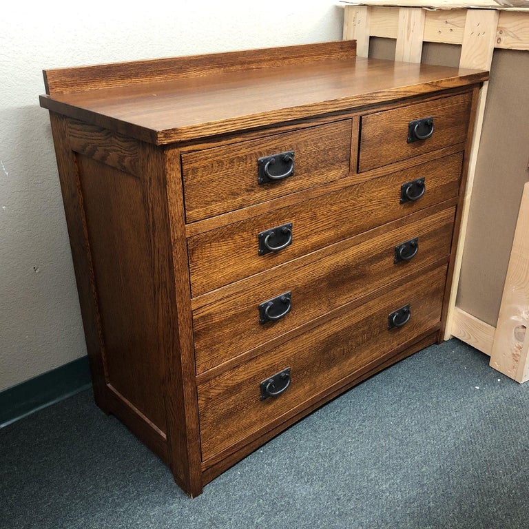 Michaels Furniture Mission Dresser For Sale at 1stDibs