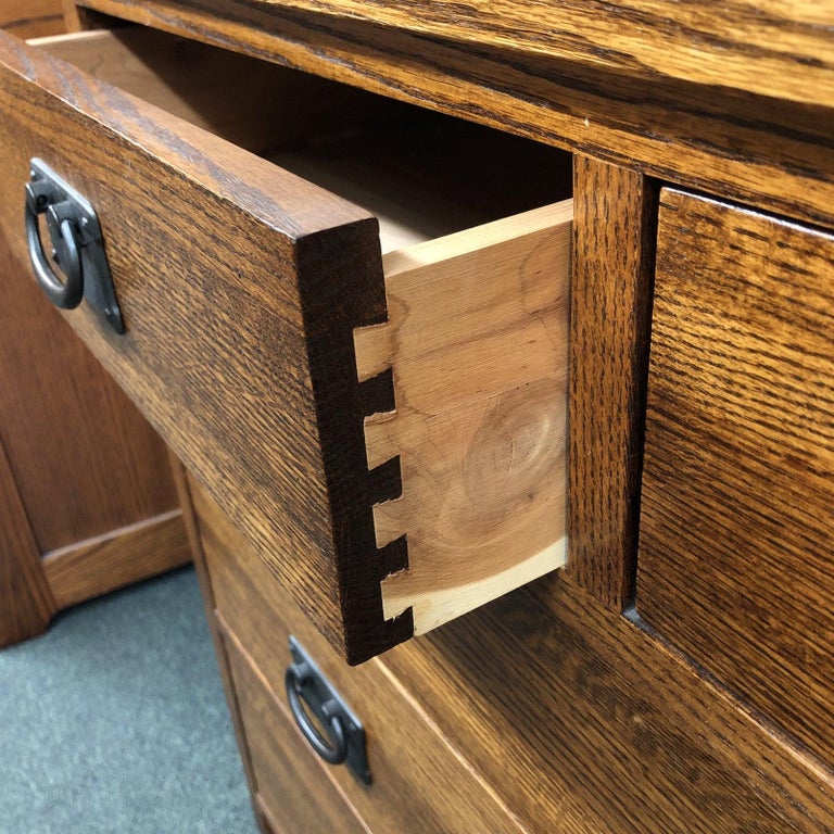 Michaels Furniture Mission Dresser For Sale at 1stDibs