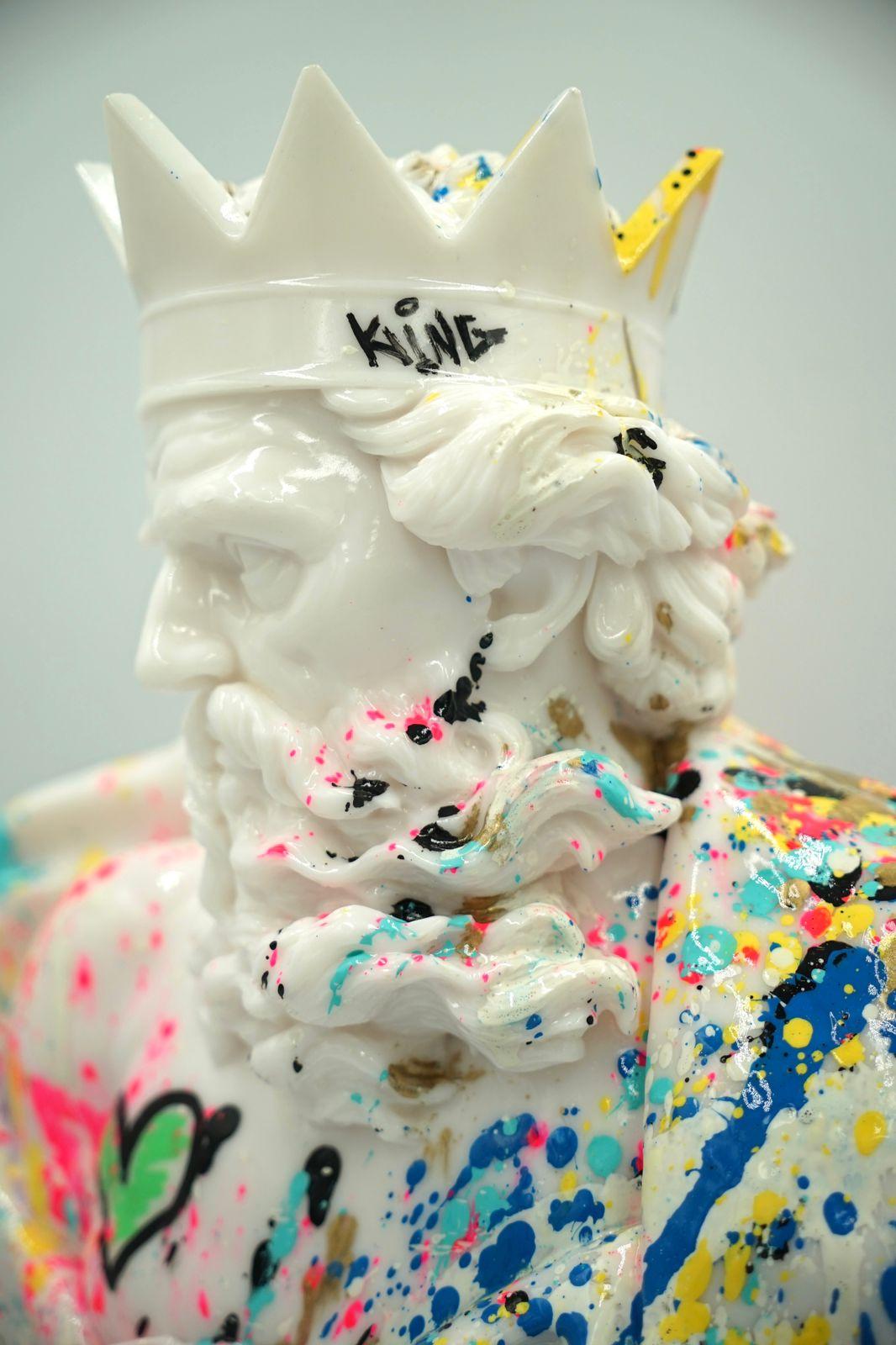 MICHAIL - King Poseidon, Pop Art For Sale 2