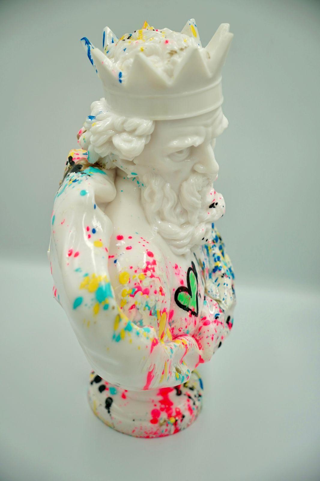 MICHAIL - King Poseidon, Pop Art For Sale 3