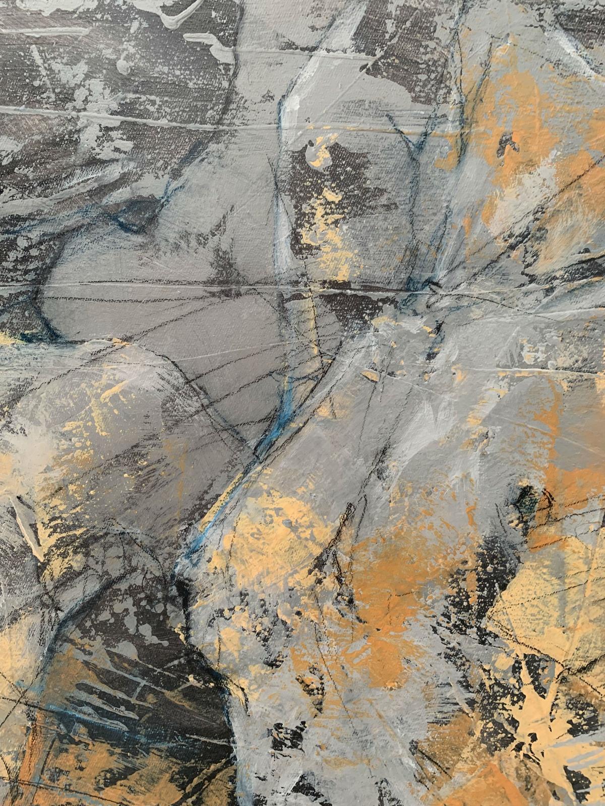 Dance - XXI Century, Contemporary Figurative Oil Painting, Abstraction 2