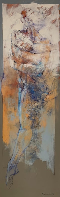 Nude - 21st Century, Contemporary Figurative Oil Painting, Abstraction 