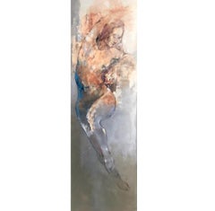 Peinture à l'huile figurative contemporaine - Nu du XXIe siècle