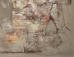 Desnuda. Pintura acrílica figurativa y abstracta, Cuerpo, Artista polaco