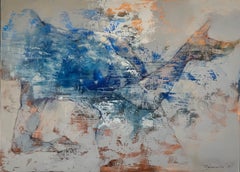 Nudo. Pittura acrilica figurativa e astratta, Corpo, artista polacco