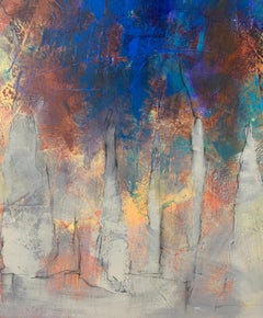 The people. Figurative Acrylic Painting, Abstraction, Polish artist